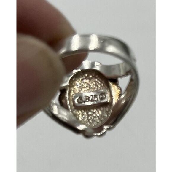 Carolyn Pollack Designer Vintage Relios Desert Scene Sterling 925 Ring Sz 7.5 - Picture 5 of 12